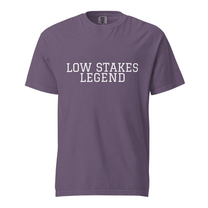LOW STAKES LEGEND Grape front mockup