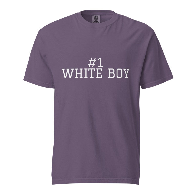 #1 WHITE BOY Grape front mockup