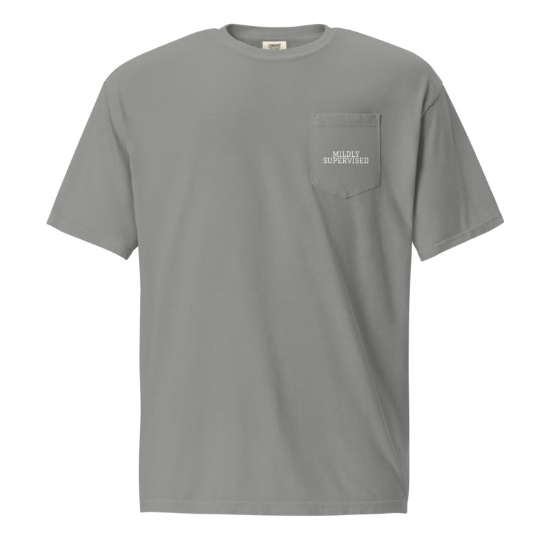MILDLY SUPERVISED Grey front mockup