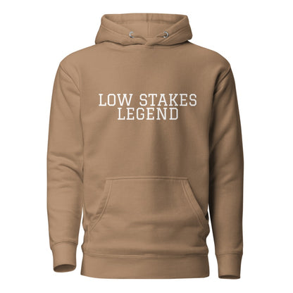 LOW STAKES LEGEND Latte front mockup