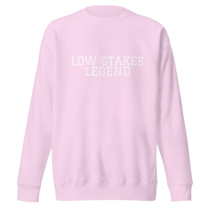 LOW STAKES LEGEND Lavender front mockup