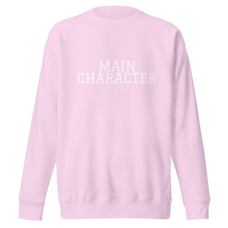 MAIN CHARACTER Lavender front mockup