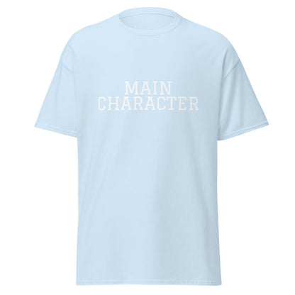 MAIN CHARACTER Light Blue front mockup