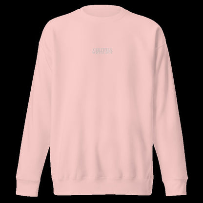 CERTIFIED WHITE BOY Light Pink front embroidered mockup