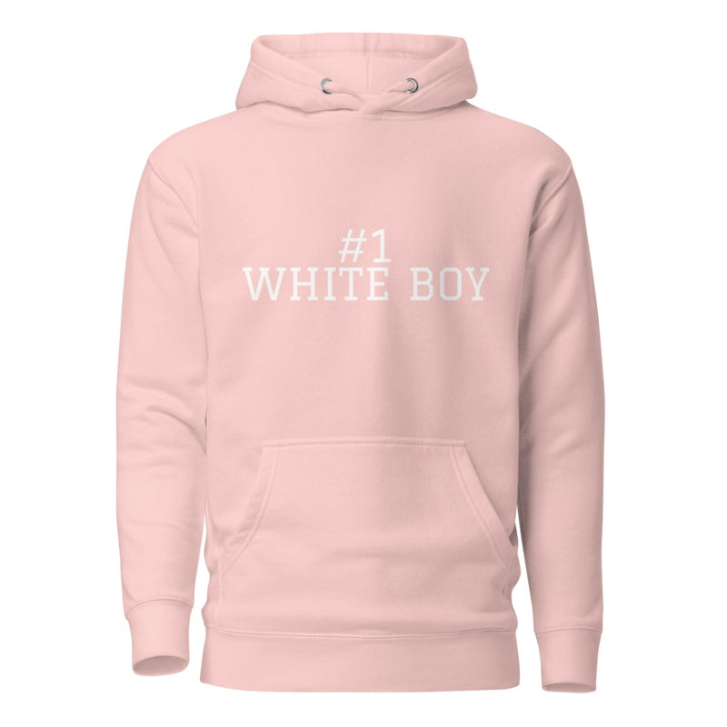 #1 WHITE BOY Light Pink front mockup