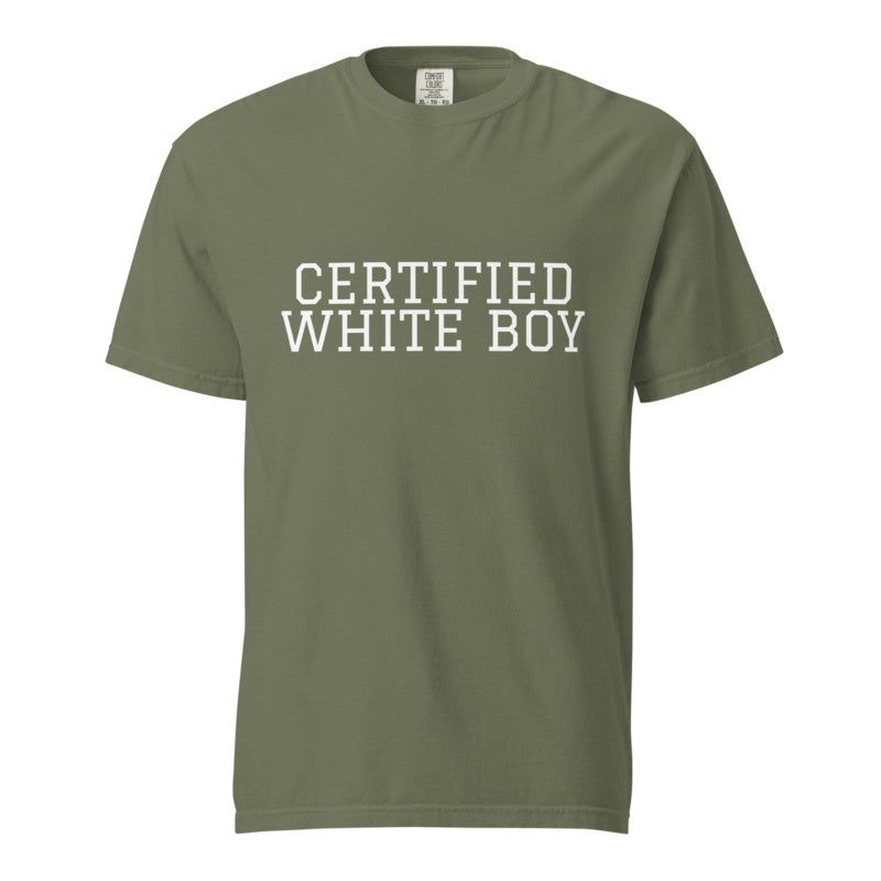 CERTIFIED WHITE BOY Moss front mockup