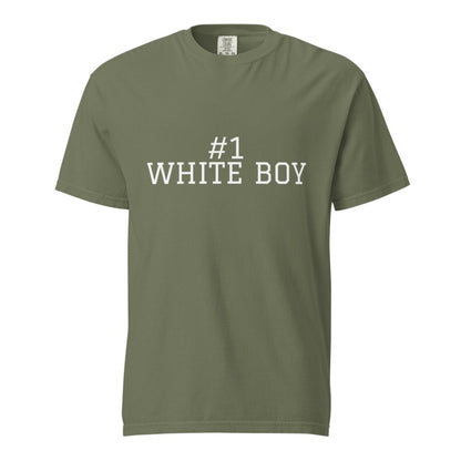 #1 WHITE BOY Moss front mockup