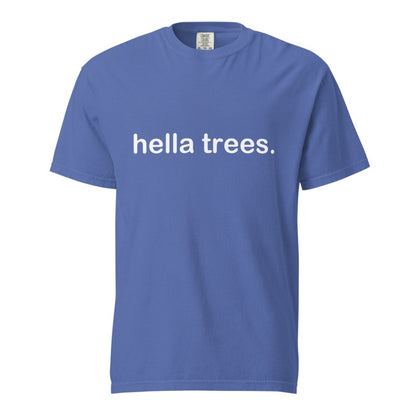 HELLA TREES Mystic Blue front mockup
