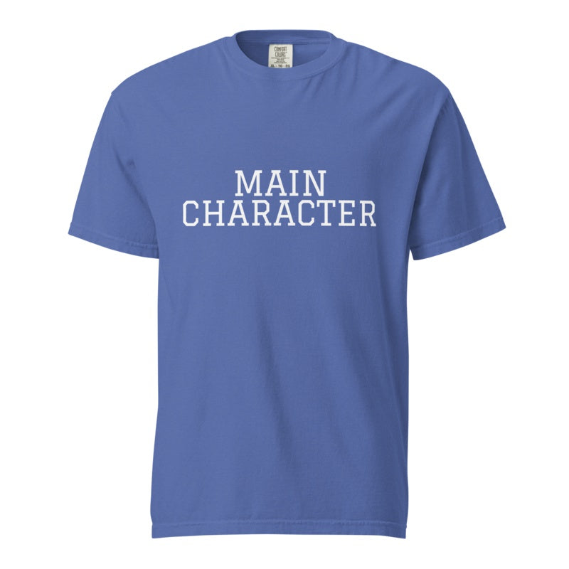 MAIN CHARACTER Mystic Blue front mockup