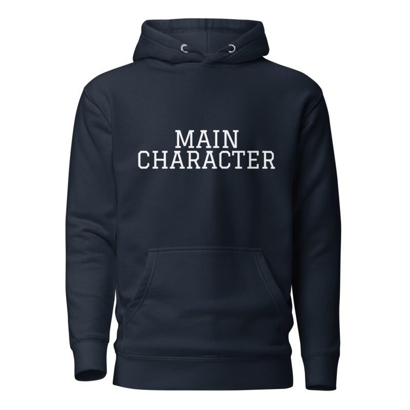 MAIN CHARACTER Navy Blazer front mockup
