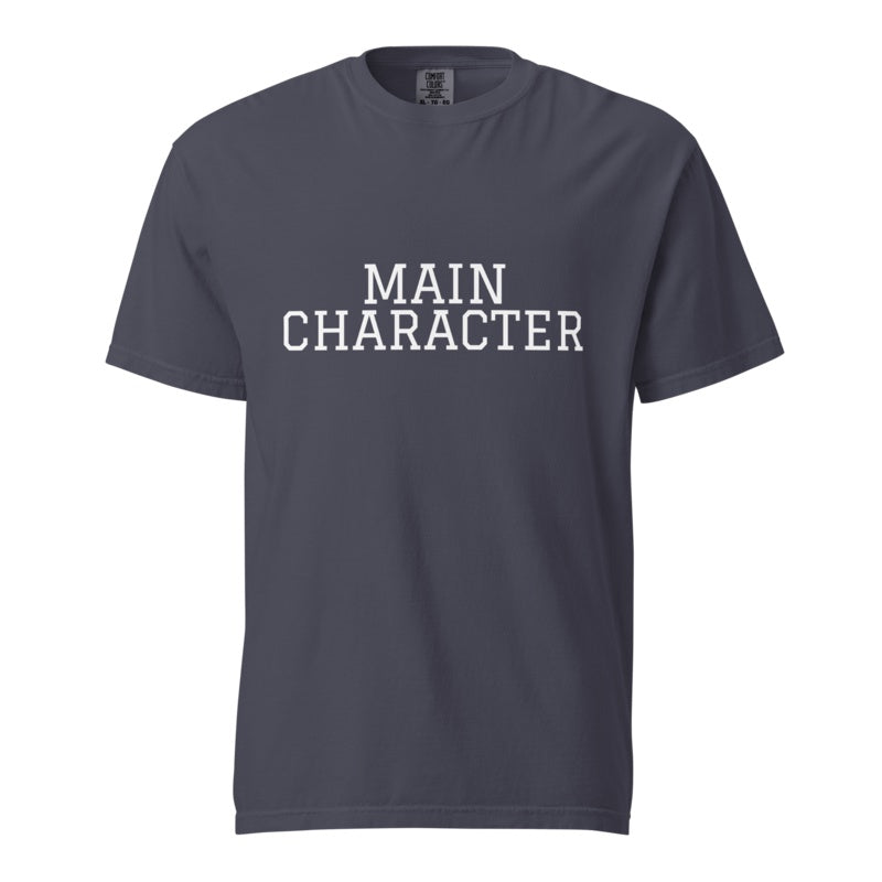 MAIN CHARACTER Navy front mockup