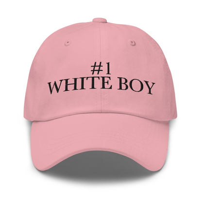 #1 WHITE BOY Pink front mockup