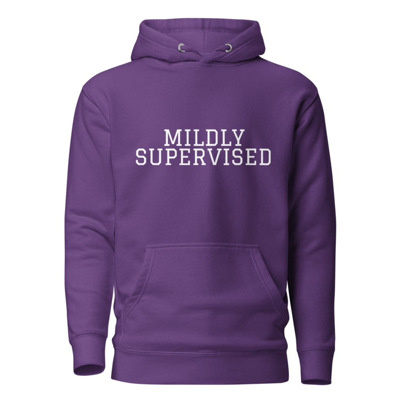 MILDLY SUPERVISED Purple front mockup