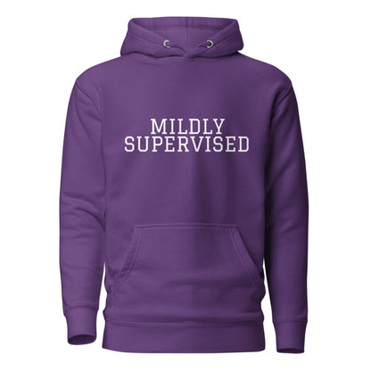 MILDLY SUPERVISED Purple front mockup