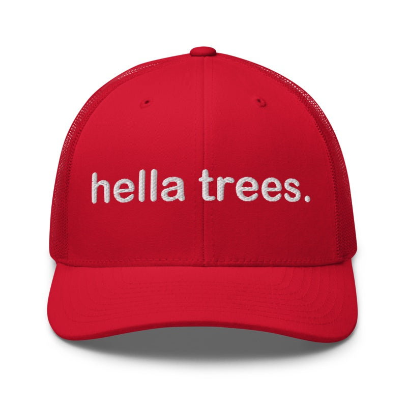 HELLA TREES Red front mockup