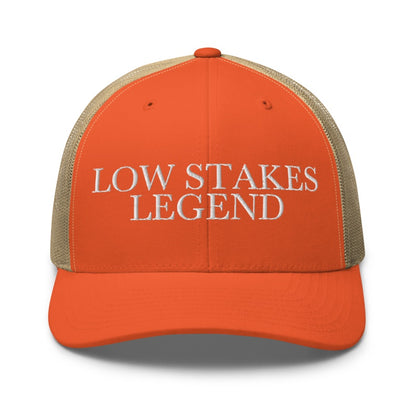 LOW STAKES LEGEND Rustic Orange/ Khaki front mockup