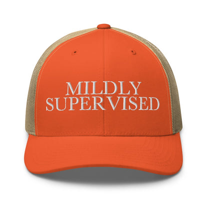 MILDLY SUPERVISED Rustic Orange/ Khaki front mockup