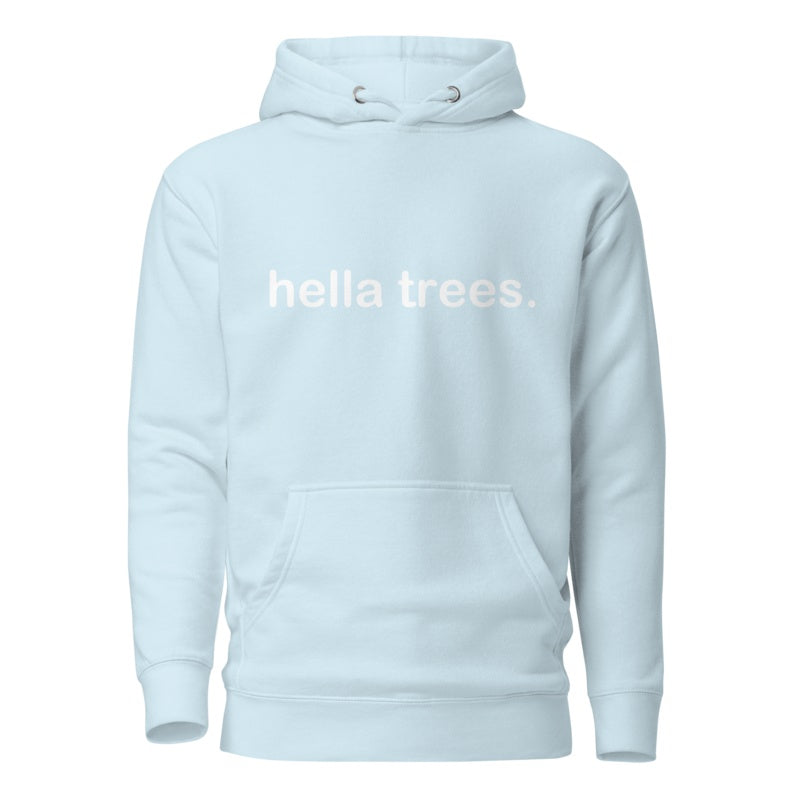 HELLA TREES Sky Blue front mockup