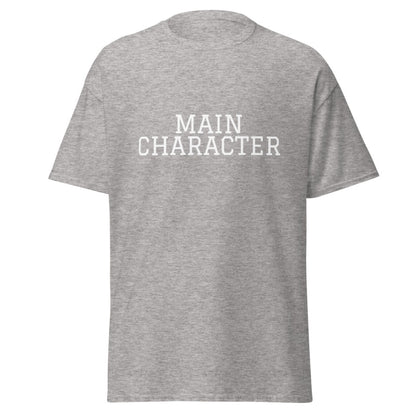 MAIN CHARACTER Sport Grey front mockup