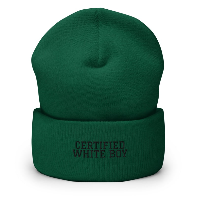 CERTIFIED WHITE BOY Spruce front mockup