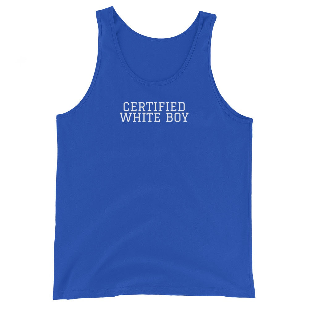 CERTIFIED WHITE BOY True Royal front mockup
