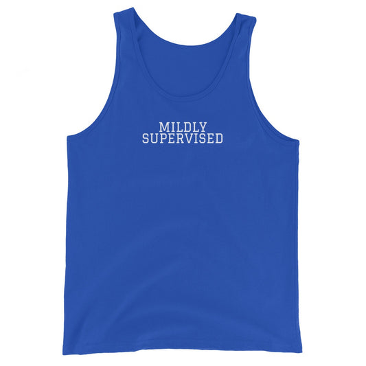 MILDLY SUPERVISED True Royal front mockup