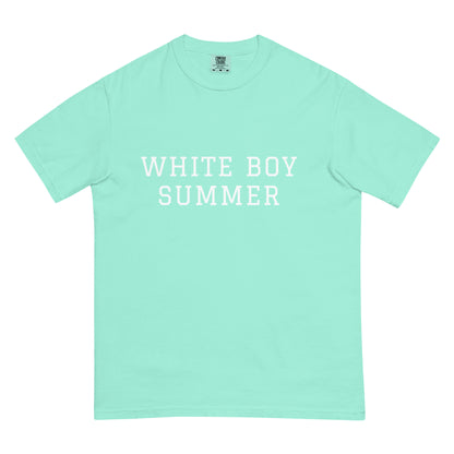 WHITE BOY SUMMER - Originals - "White Boy Summer" Heavyweight Tee - T-Shirt Chalky Mint