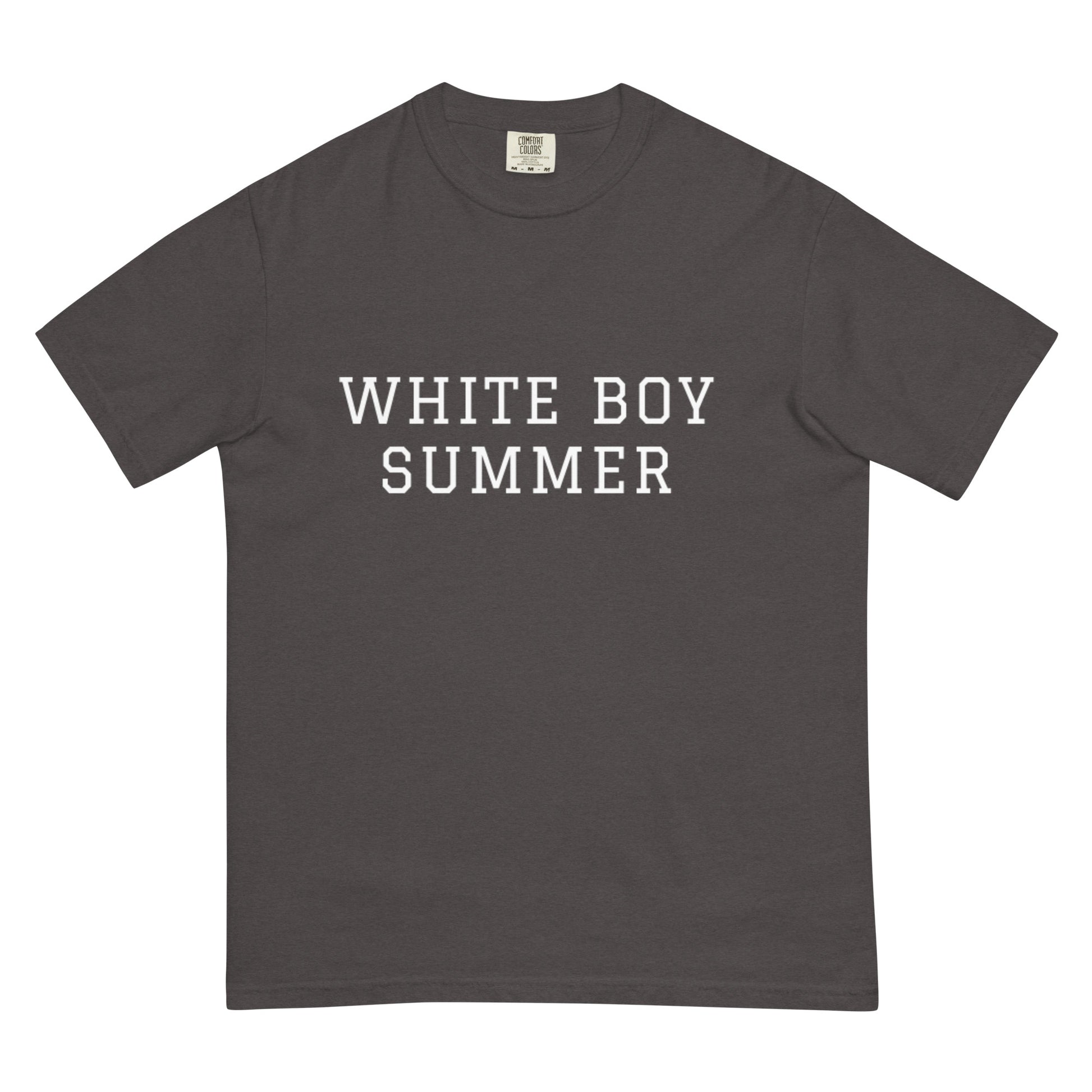 WHITE BOY SUMMER - Originals - "White Boy Summer" Heavyweight Tee - T-Shirt Graphite