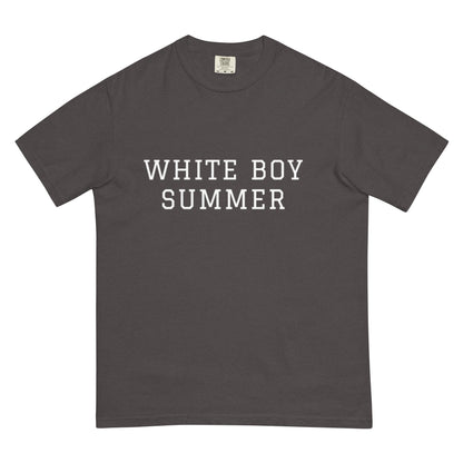 WHITE BOY SUMMER - Originals - "White Boy Summer" Heavyweight Tee - T-Shirt Graphite