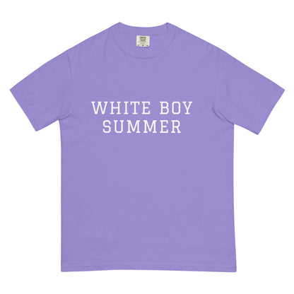 WHITE BOY SUMMER - Originals - "White Boy Summer" Heavyweight Tee - T-Shirt Violet