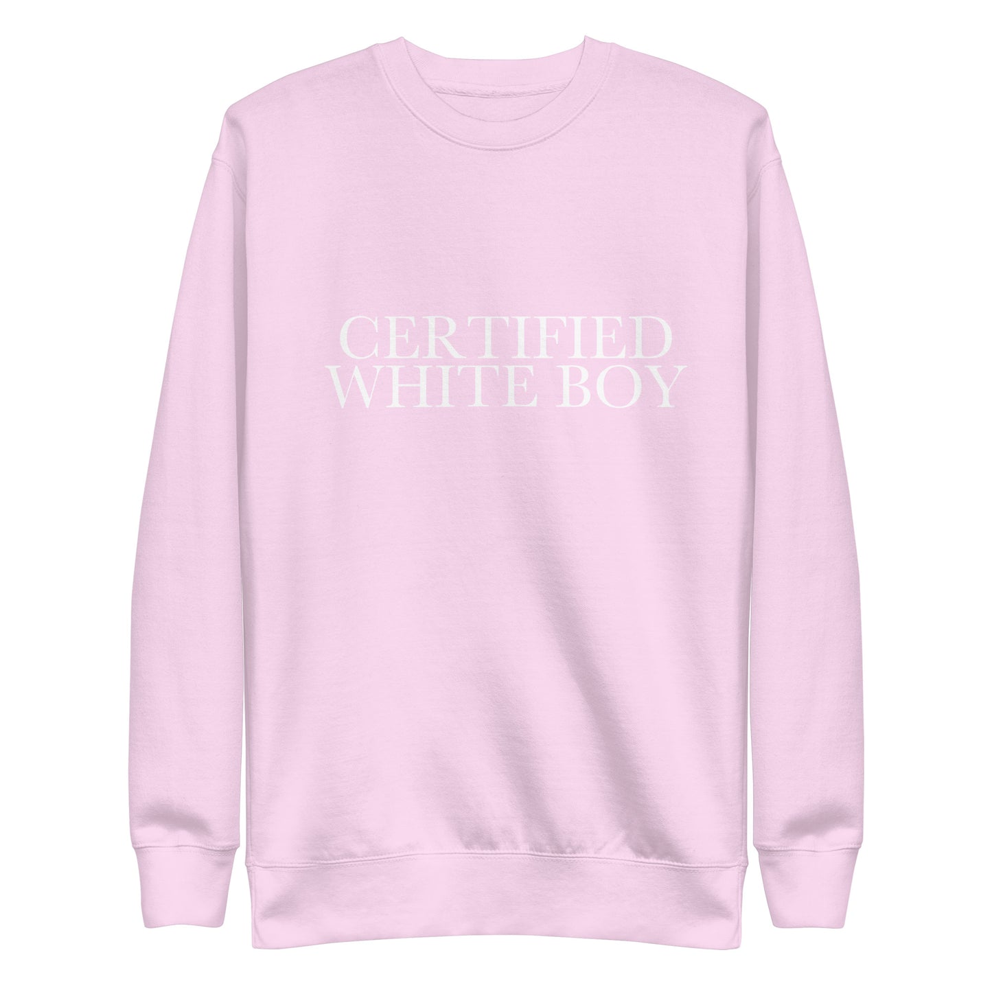 CERTIFIED WHITE BOY Lavender front mockup