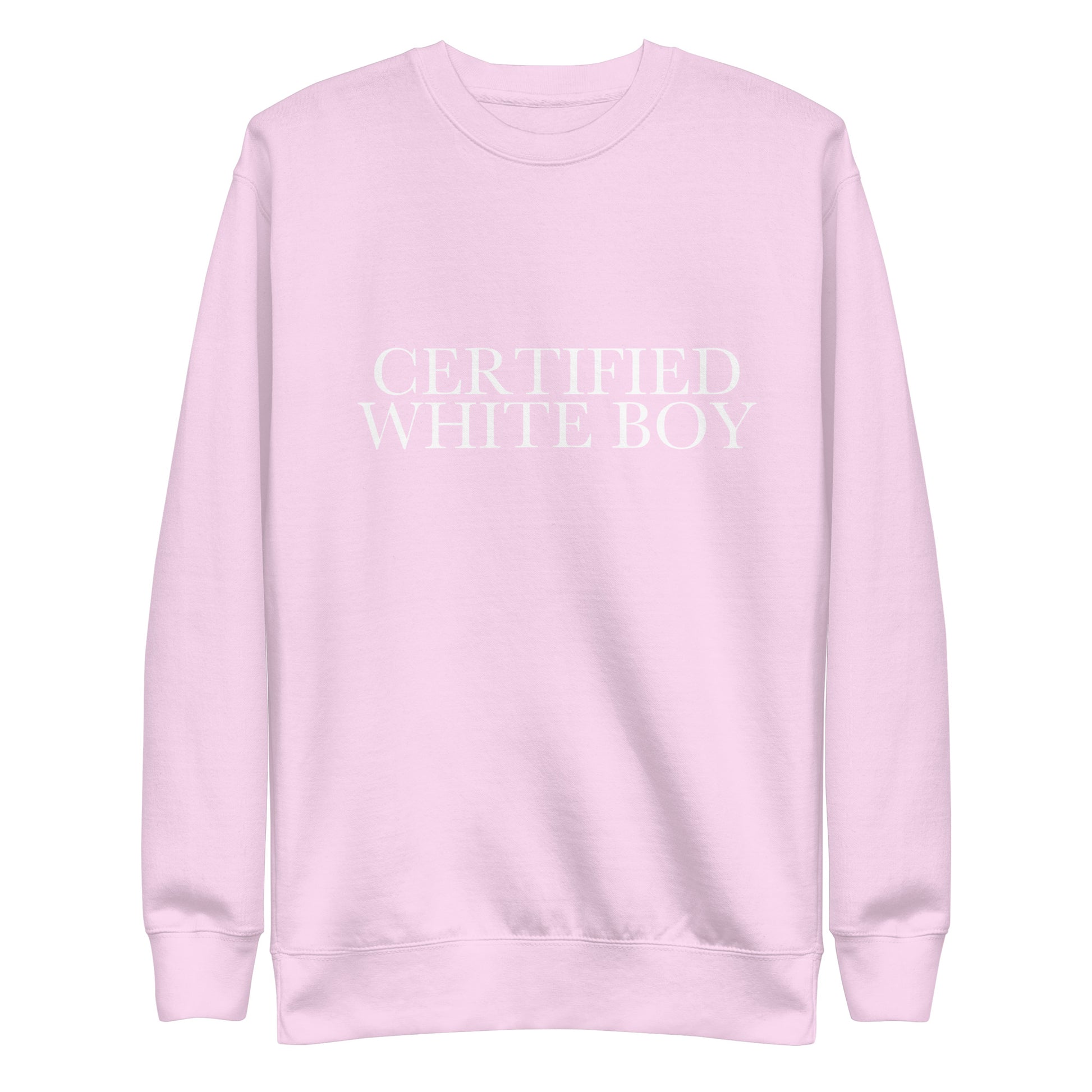 CERTIFIED WHITE BOY Lavender front mockup