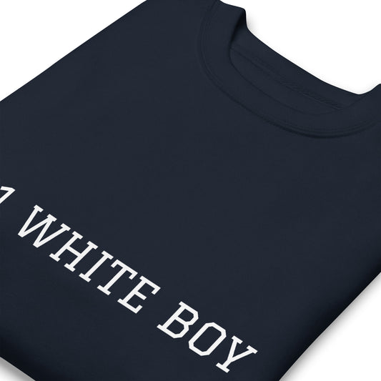 WHITE BOY SUMMER - White Boy Of The Year - "#1 White Boy" - Classic Crewneck Sweatshirt - Sweatshirt 