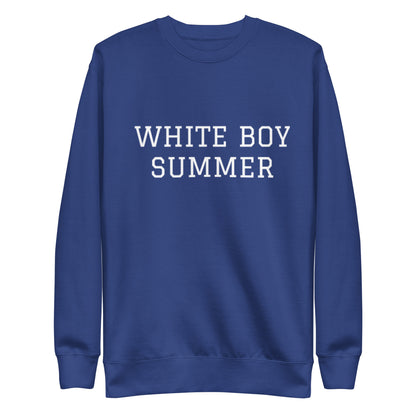 WHITE BOY SUMMER - Originals - "White Boy Summer" - Classic Crewneck Sweatshirt - Sweatshirt Team Royal