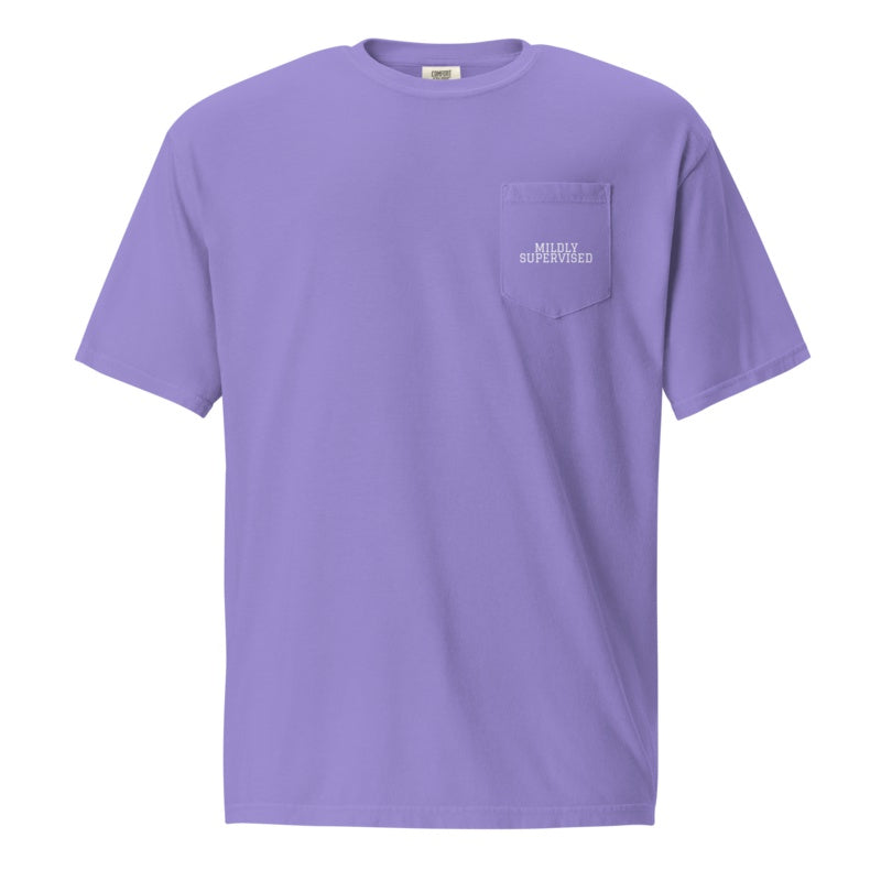 MILDLY SUPERVISED Violet front mockup