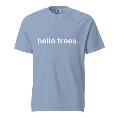 HELLA TREES Washed Denim front mockup